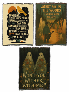 Lee DeWyze Decorative Lyric Throw Blankets
